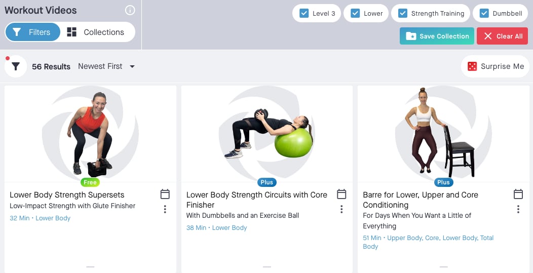 Filter Criteria List Screen Shot